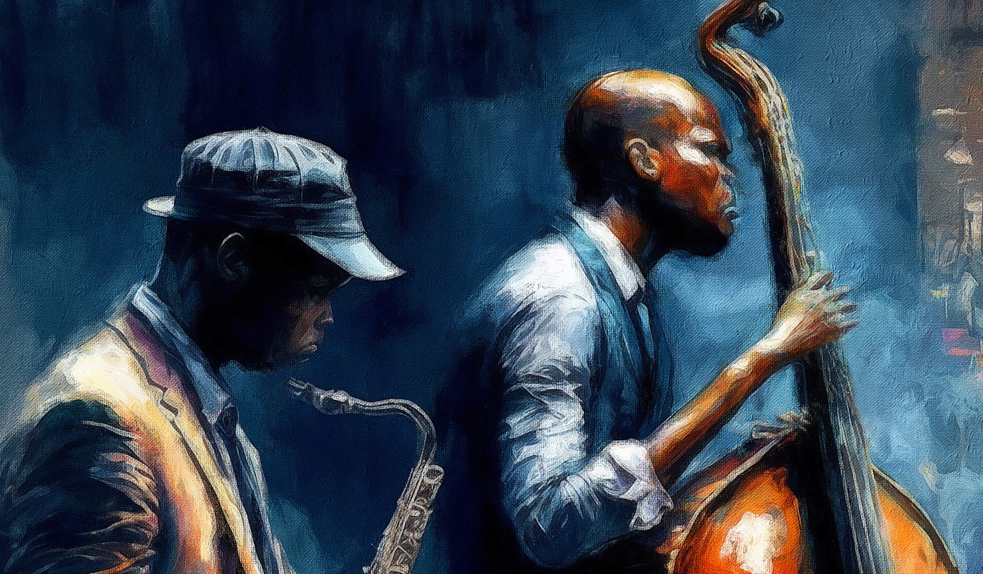 Jazz Music Canvas Print Jazz Music Wall Art Jazz Club Jazz Etsy