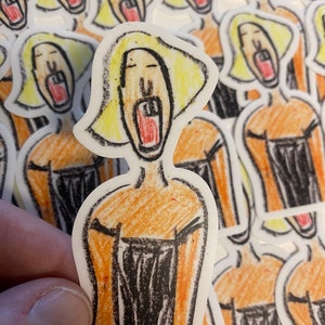 „Opera Singer“ Vinyl Die Cut „Opera Singer“ Aufkleber