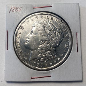 1885 Morgan Dollar Coin AU