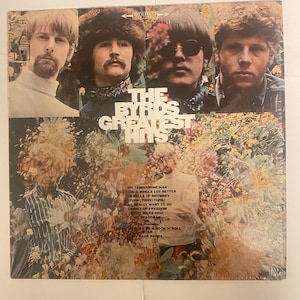 Vintage The Byrds Greatest Hits Vinyl LP 1967