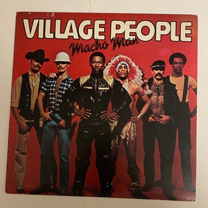 Vintage Village People Macho Man Vinyl LP 1978