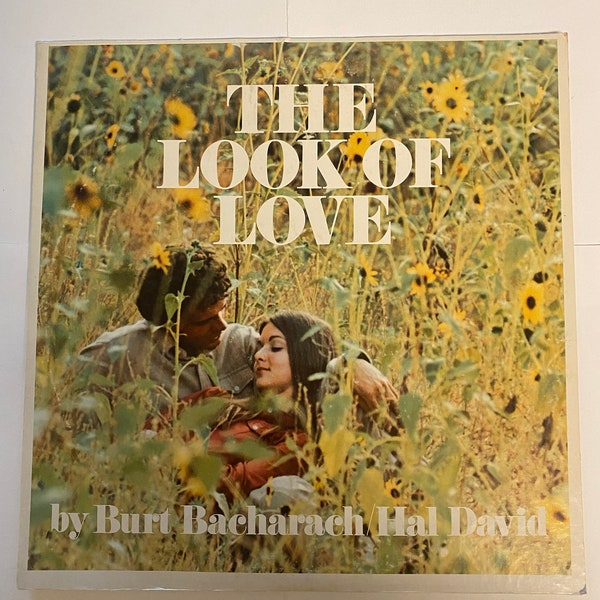 Vintage Burt Bacharach/Hal David The Look Of Love Vinyl LP 1973