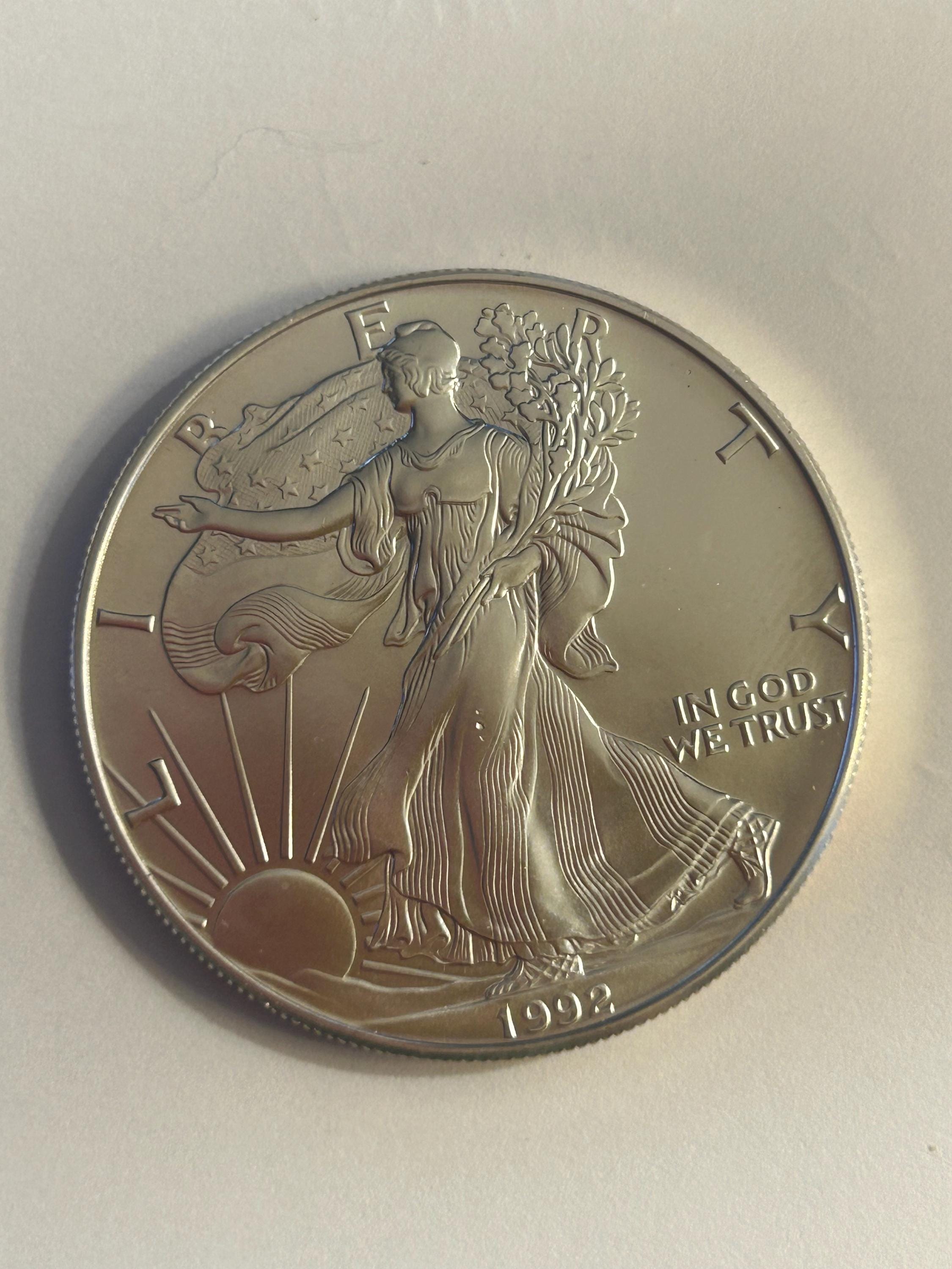 1 troy ounce silver liberty coin - Etsy 日本