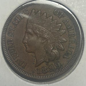 1899 Indian Head Cent MS-60