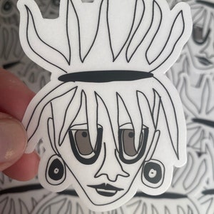 "Original Art ""Chill Chick"" Vinyl Die Cut Aufkleber."