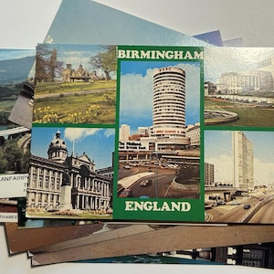 Lot de 10 cartes postales vintage - Assortiment - Lot de 5