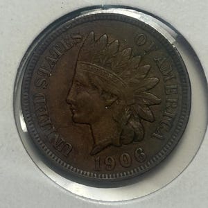 Centesimo testa indiana AU del 1906