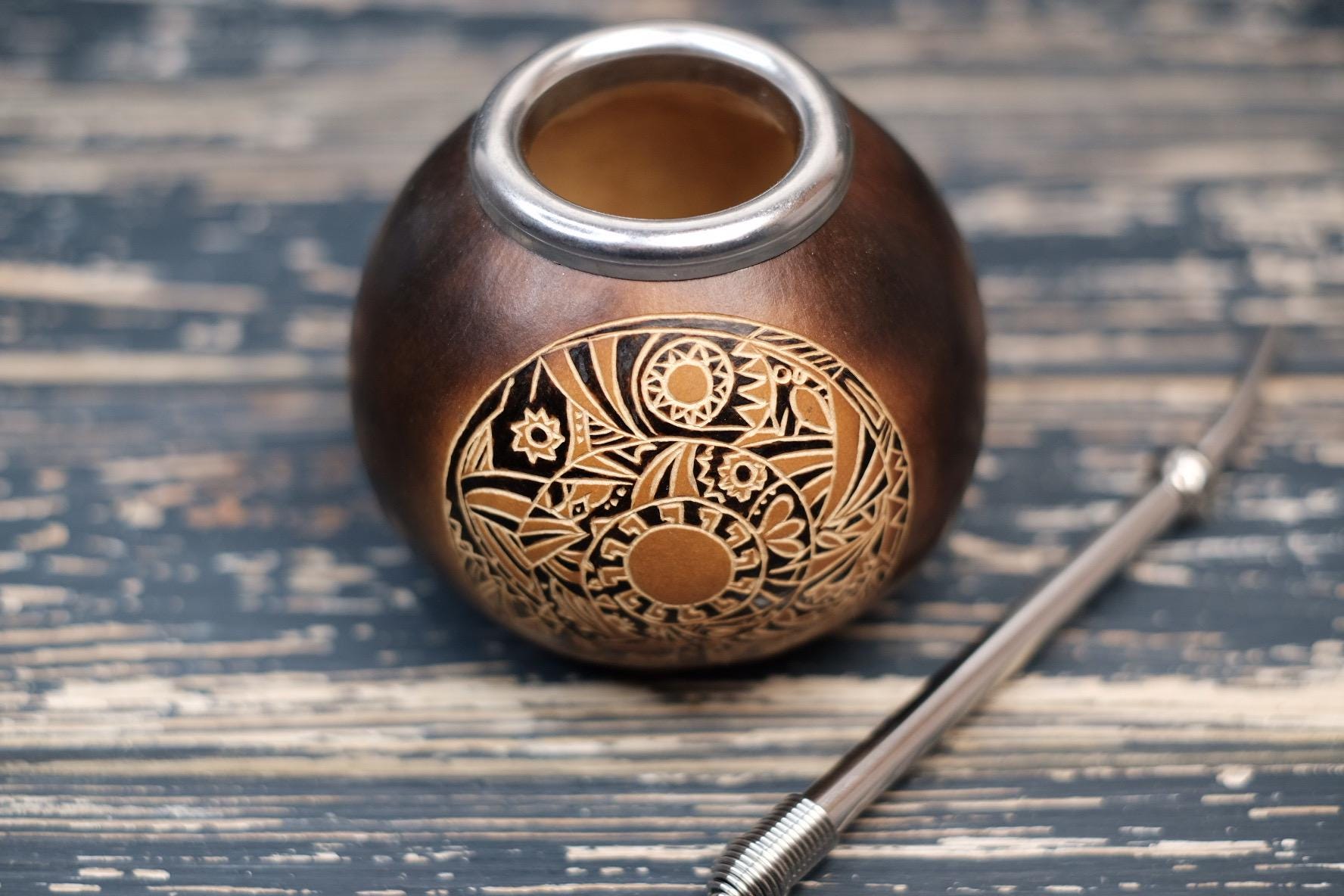 Mate, is a Traditional South American Infused Drink Stock Image - Image of  slimming, drink: 69058119, image size:1776x1184