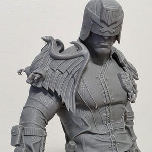 Judge Dredd Fan Art 3D Print