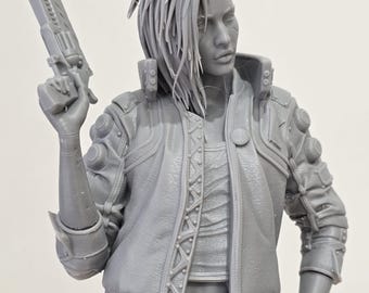 Cyber Fan Art 3D Print