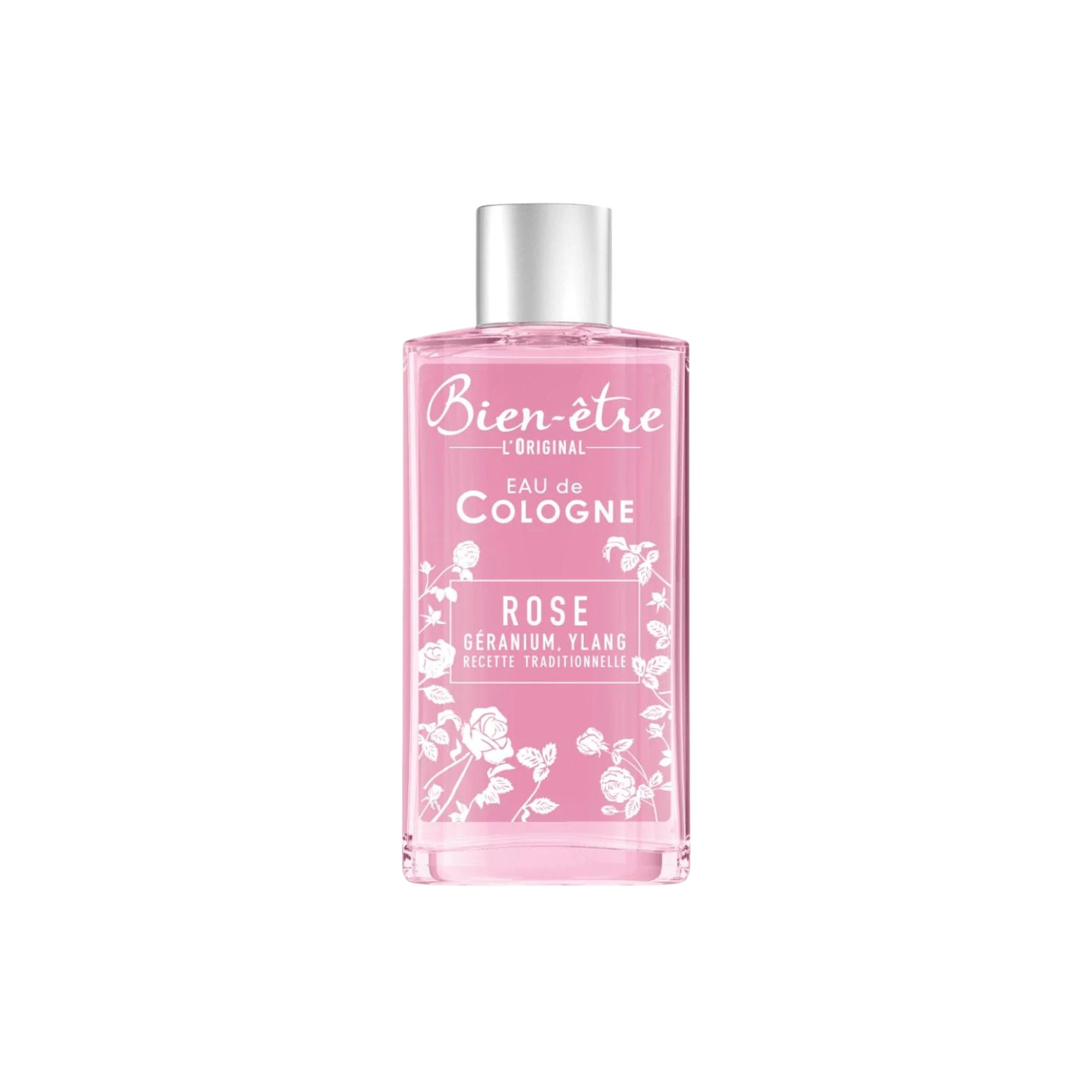 Bien-Etre Eau de Cologne Aux Absolues de Roses 250 ml (Pink)