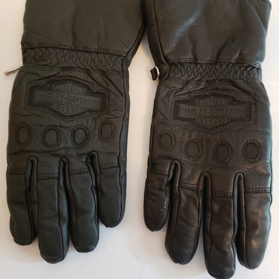 Ladies Harley Davidson genuine leather gloves, lad