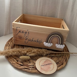 Spielzeugkiste, Bücherkiste, Aufbewahrung, Kinderzimmer, personalisiert, Geschenk