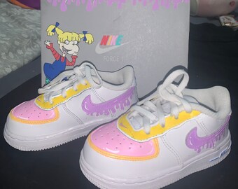 Custom unisex childrens trainers, hand painted trainers, childrens clothing, childrens accessories, baby shower gifts, unique birthday gifts