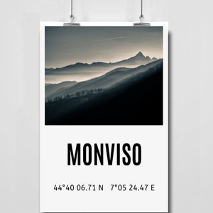 Poster STOWE personalizzato Arte da parete vintage sulle montagne