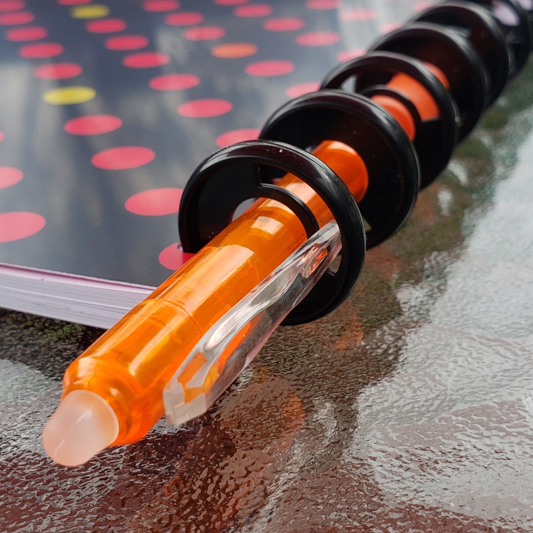 Disc Bound Planner Pen Holder Pen Planner Disc Planner Binding Disc