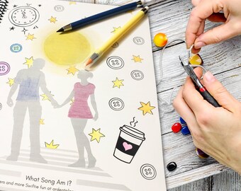 Swiftie Notebook: Trivia, Coloring Pages, Cornell Notes