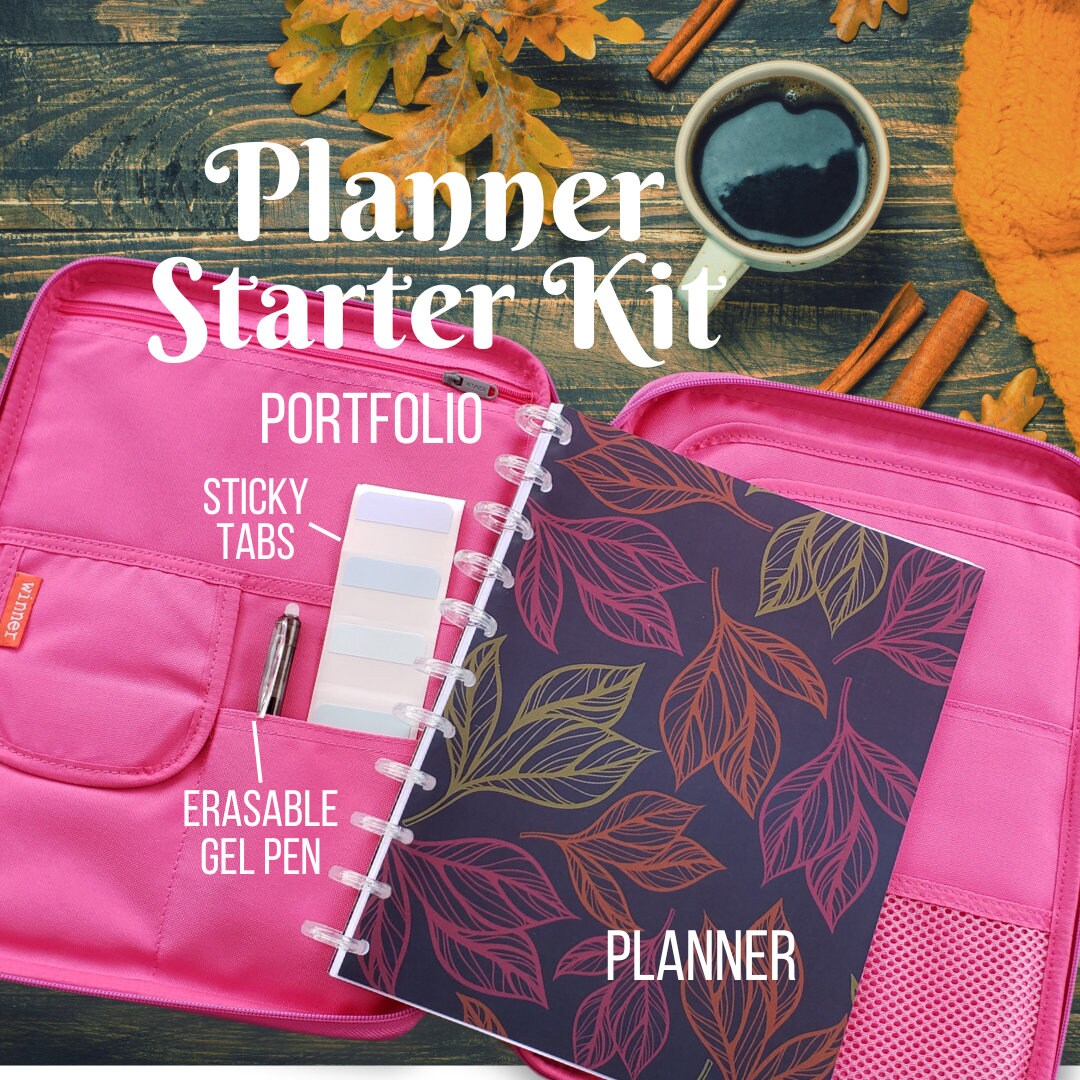 Planner Starter Kit Happy Planner Kit Tul Planner Discbound Planner