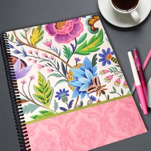 Undated Weekly Planner, Left-Handed or Right-Handed Notebook, Undated Organizer, Notes, Goals, Productivity To Do List Spiral, Customization