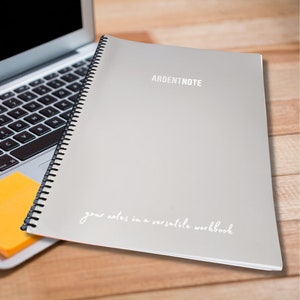Spiral Notebook | Note Planner | Easy Note Taking | Cornell Notes Notebook | Lecture Notes Notebook | School Notebook | Note Taking Book