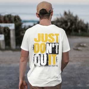 Nike just don't quit cheap logo