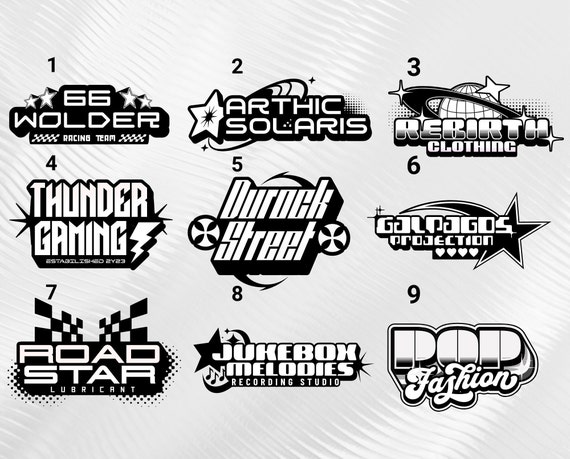 Custom Digital Y2K Logo (FAST DELIVERY) Custom Digital Y2K Logo (FAST DELIVERY)