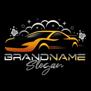 car wash logo - car wash - wash - auto detailing - car logo - car vector - vector - illustration - automotive