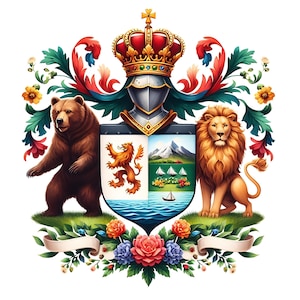 Creating Your Family Crest, Custom Family Crest Design, Crafting,Custom Family Heritage Artwork