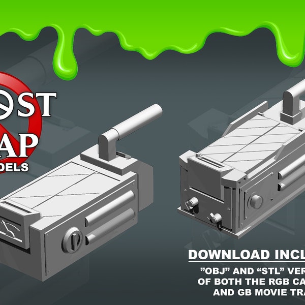 Ghost Trap 3D Model Files