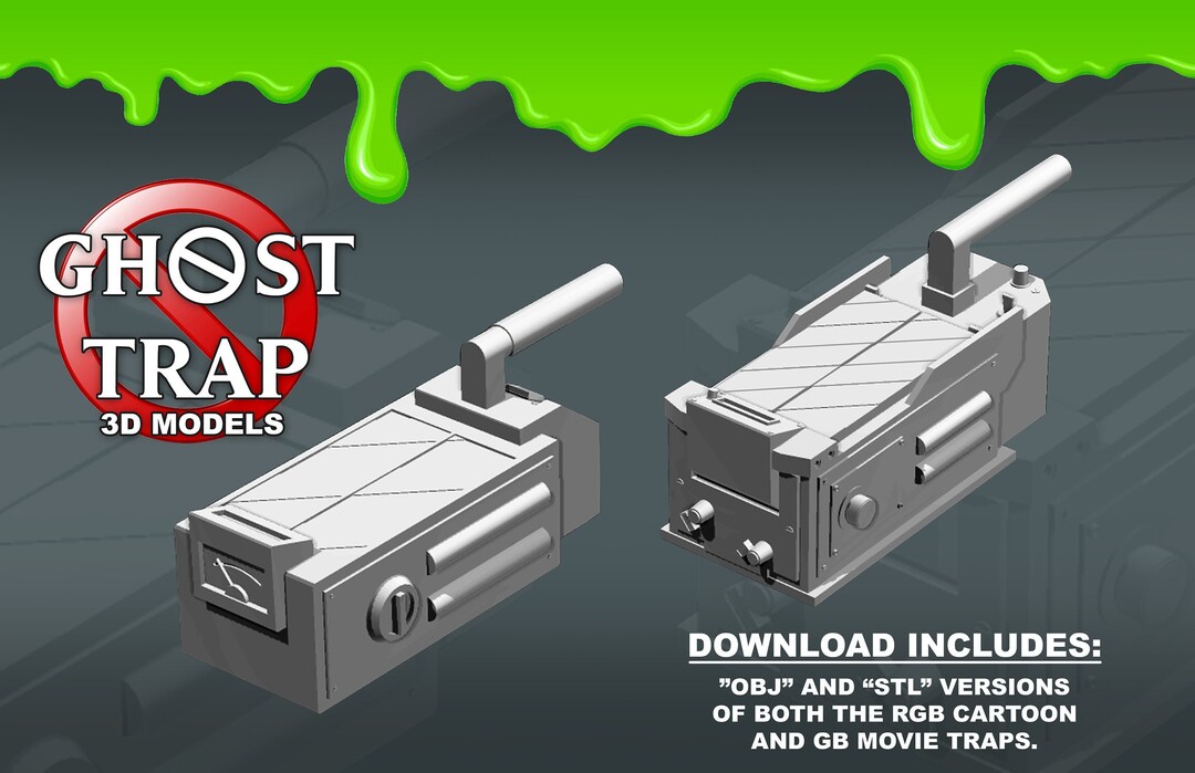 Ghost Trap 3D Model Files - Etsy Canada