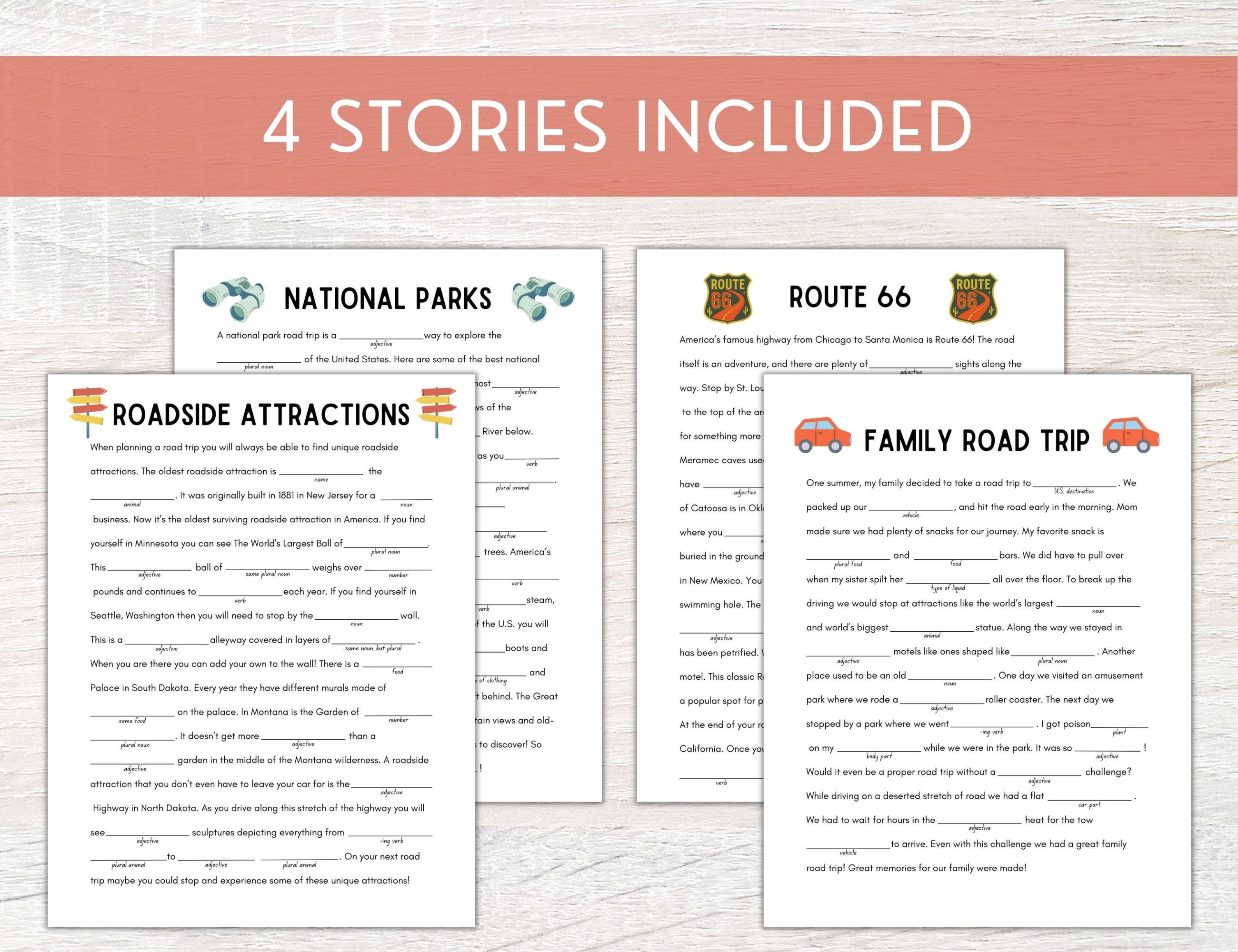 Family Road Trip Games | Printable Travel Games for Friends | Funny ...