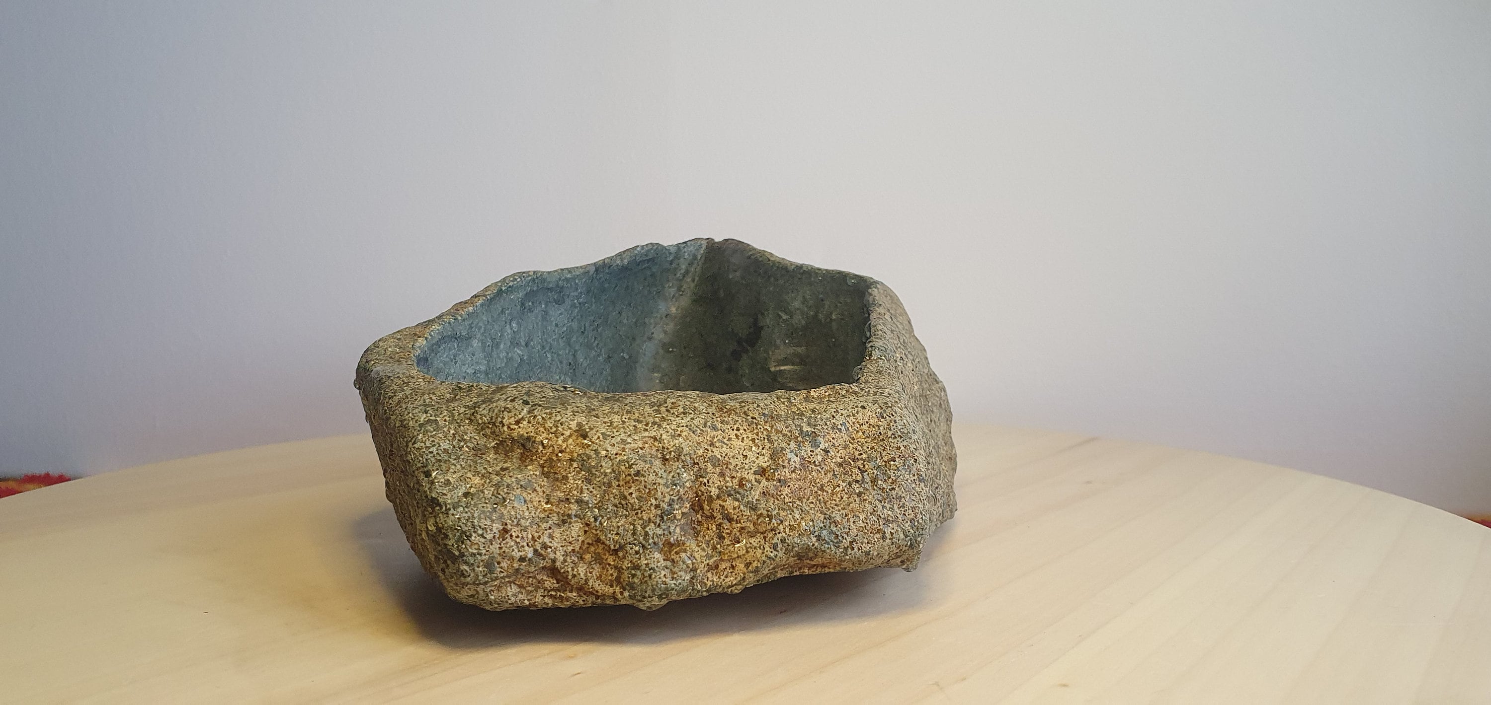Stone Bonsai Pot Planter Suiseki Inspired Etsy