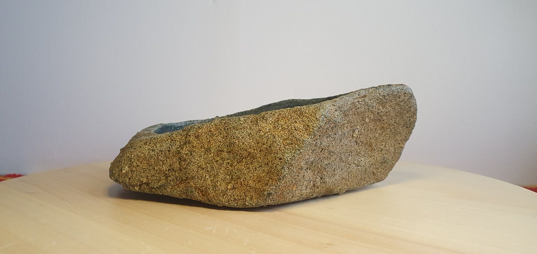 Stone Bonsai Pot Planter Suiseki Inspired Etsy