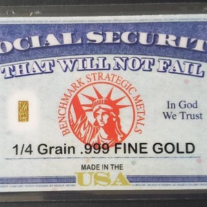 1/4 Grain Fine 24K Gold Bar .999 Purity