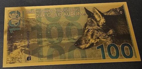 5 Florida Goldback - Aurum Gold Note (24k) – ZM