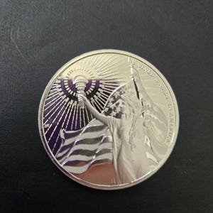 1 oz American Reserve Columbia Goddess zilveren ronde (nieuw)