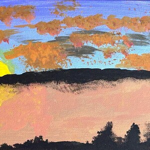 Faded Days - Small 7x5 inch painting