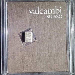 Silver Bar 1G 5 each 999 Pure For Valcambi  Suisse Combi bar