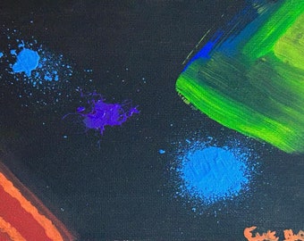 Colore universale: piccolo dipinto da 7x5 pollici