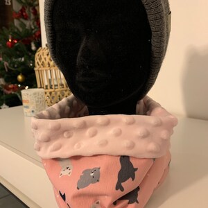 Snood / Neck warmer Bébé animaux