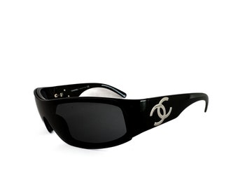 Chanel 5072 Sonnenbrille Schwarz