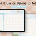 Printable Monthly Planner Blue Sky / Blank Desk Calendar / - Etsy