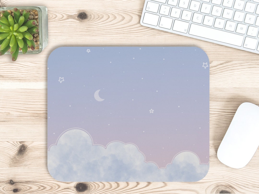 Cute Mouse Pad Small Mousepad Kawaii Clouds Mouse Mat Mouse - Etsy