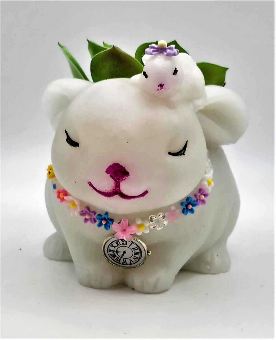 The White Rabbit's Family After Alice Succulent Planter - Etsy