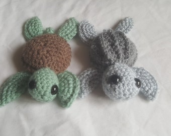 Small Turtle Amigerumi Crochet Pattern