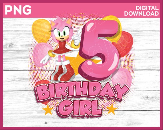 Amy Rose  Sonic birthday, Sonic, Amy rose