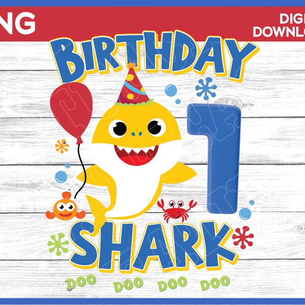 Baby Shark First - Etsy