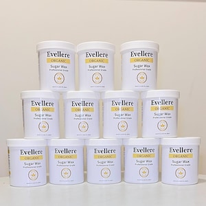 Evellere biologische suikerwas 1500 ml + één paar nitrilhandschoenen (gratis)