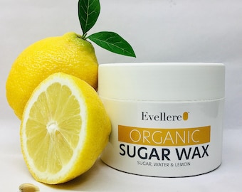 Evellere Organic Sugar Wax 250ml+one pair of nitrile gloves (free)