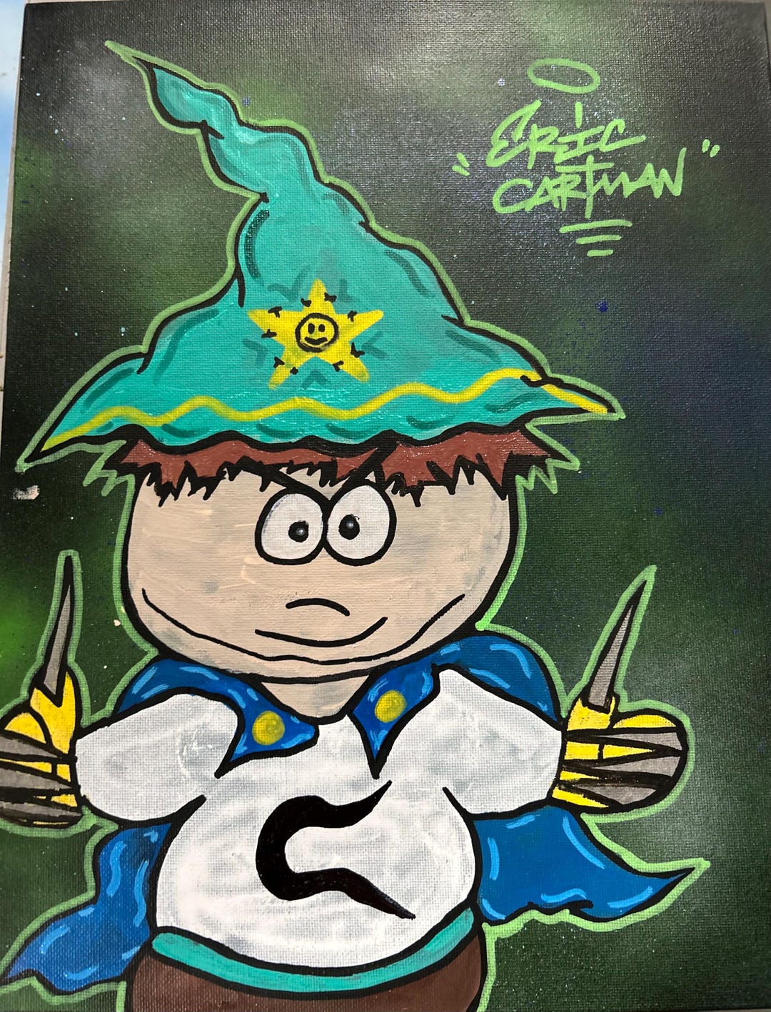 Eric Cartman Grand Wizard Coon (11inx14in) - Etsy